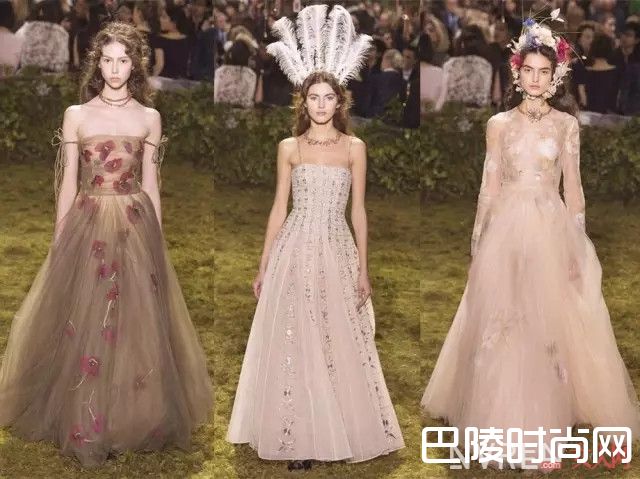 各品牌时装周的仙女裙_你和一枚真仙女的距离就差一条美哭了的仙女裙！