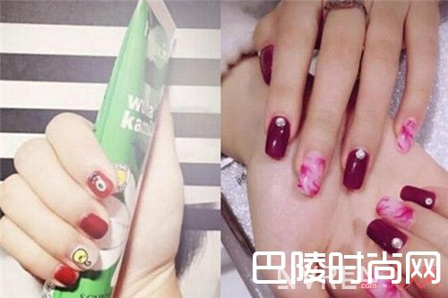 水彩元素美甲简介_2017春季十大流行美甲大盘点 给指甲换新装吧!