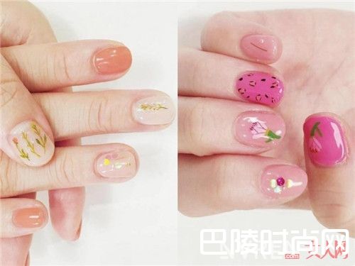 花朵元素美甲简介_2017春季十大流行美甲大盘点 给指甲换新装吧!