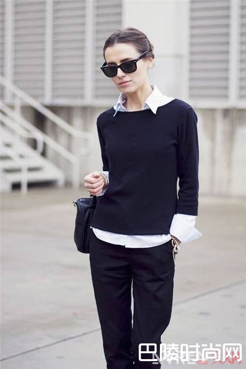 毛衣加衬衫_女生们衬衫要这样搭配才够tide 衬衫搭配指南
