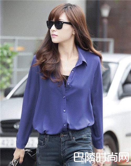 雪纺衬衫的选购指南_雪纺衬衫搭配手册  一招教你穿出御姐萝莉范