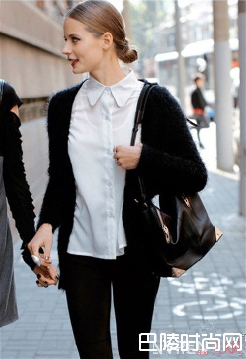 衬衫搭配针织开衫好吗_经典内搭单品让你的春天时髦不输细节！内搭与什么搭配好？