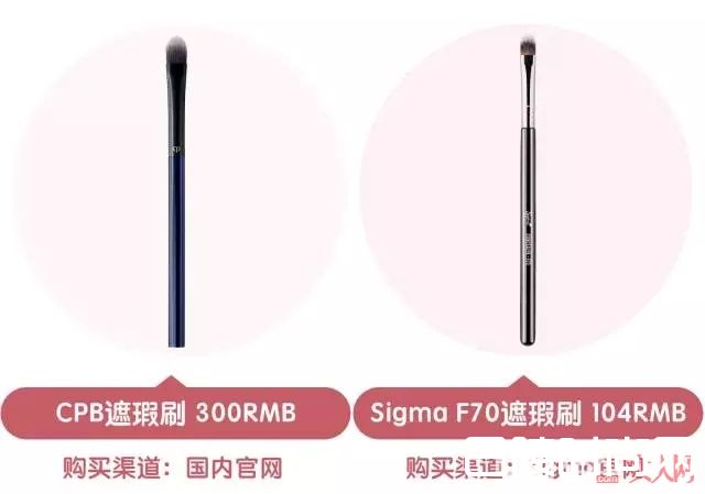 眼线刷和遮瑕刷_化妆刷选不对，买再多大牌化妆品都是浪费！