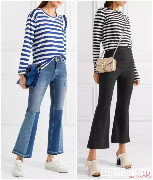 可爱俏皮风格喇叭裤搭配_下半身不完美怎么办？教你用喇叭裤把腿变直变细屁股变小！