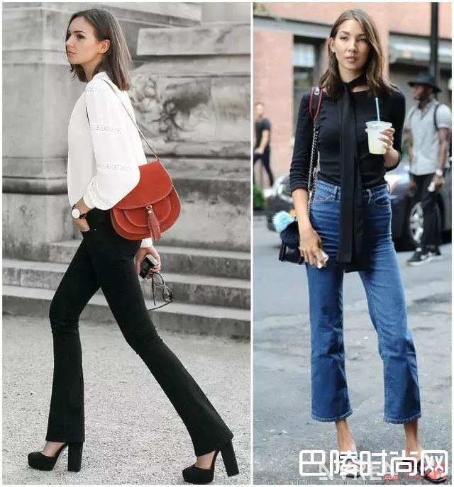 喇叭裤该怎么穿_下半身不完美怎么办？穿对了腿变直变细屁股变小不是梦！