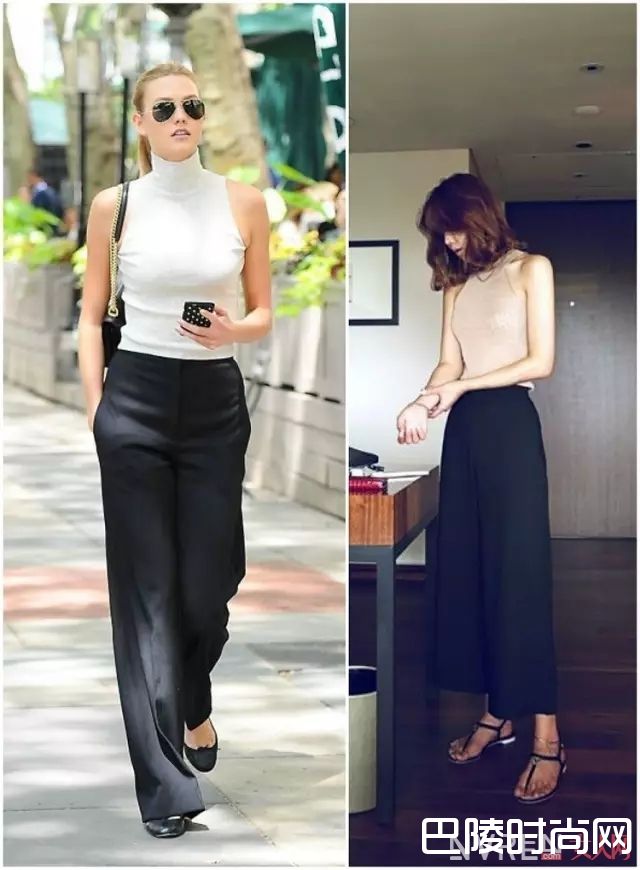 喇叭裤不同风格的搭配_下半身不完美怎么办？教你用喇叭裤把腿变直变细屁股变小！