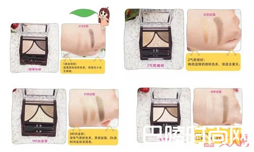 眼影推荐_包装可爱 性价比又高！你爱的Canmake都在这