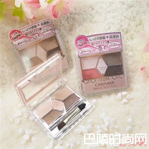 眼影推荐_包装可爱 性价比又高！你爱的Canmake都在这