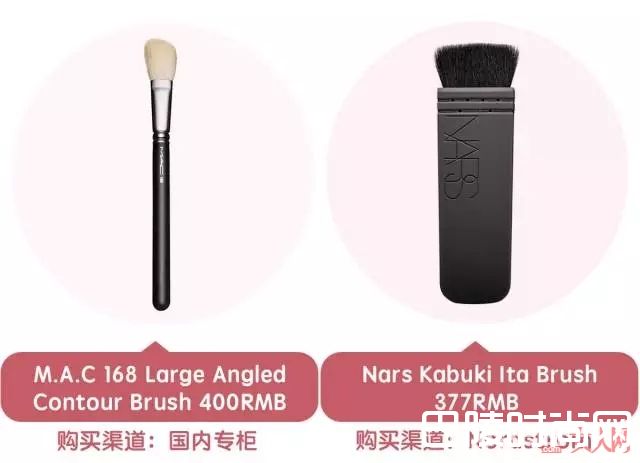 修容刷选择和推荐_化妆刷选不对，买再多大牌化妆品都是浪费！