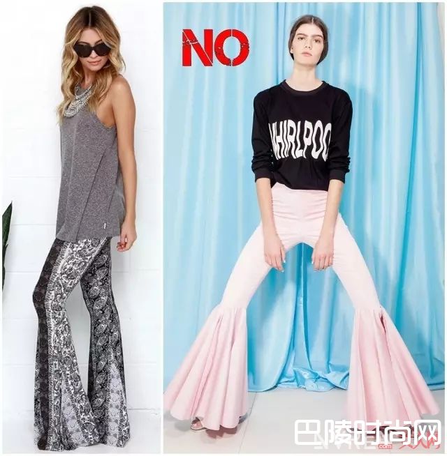 喇叭裤的剪裁分类_下半身不完美怎么办？教你用喇叭裤把腿变直变细屁股变小！