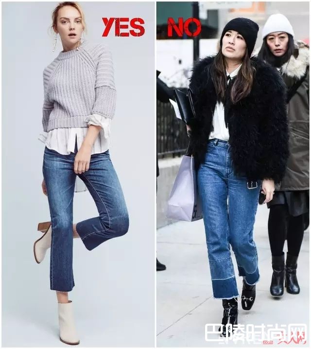 帅气休闲风格喇叭裤搭配_下半身不完美怎么办？教你用喇叭裤把腿变直变细屁股变小！