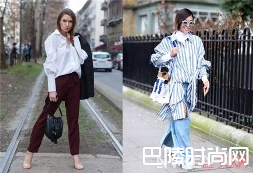 藕节袖与荷叶边袖_小袖子也有大造型！时髦的范非它莫属