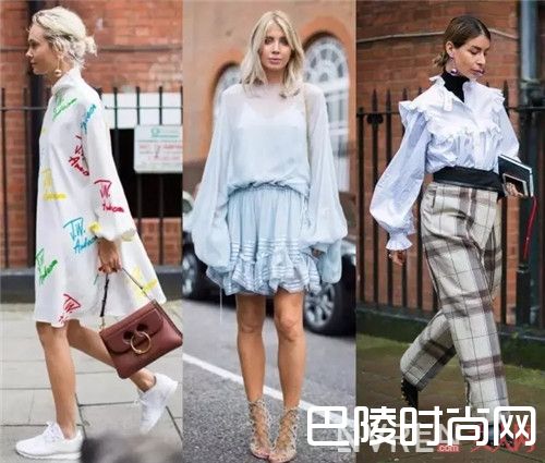 金钟袖与灯笼袖_小袖子也有大造型！时髦的范非它莫属