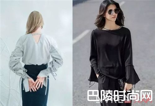 绑带袖与羊腿袖_小袖子也有大造型！时髦的范非它莫属