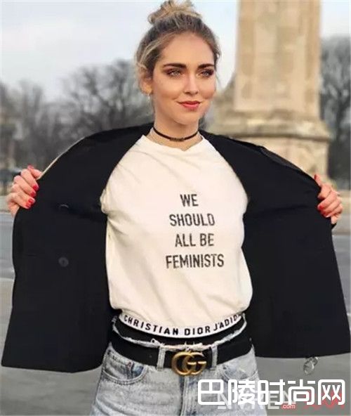 明星最爱的一件Slogan T_Fashion就是做自己！她们都把女权穿上身