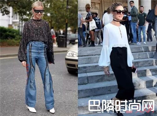 金钟袖与灯笼袖_小袖子也有大造型！时髦的范非它莫属