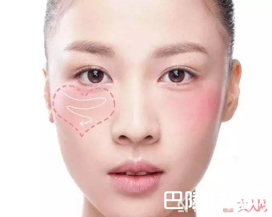 爱心腮红_这么画腮红，春日里的粉嫩仙女就是你