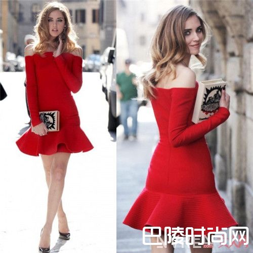 荷叶裙怎么搭配有清新美感_有了这四款气质裙装 承包2017早春最美搭配！