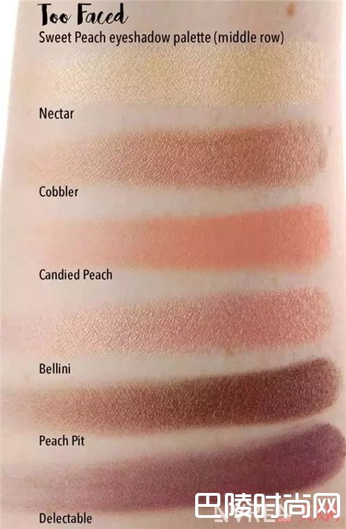 Too Faced Sweet Peach眼影推荐_春日必备|这8盘网红眼影 闭着眼睛画都好看