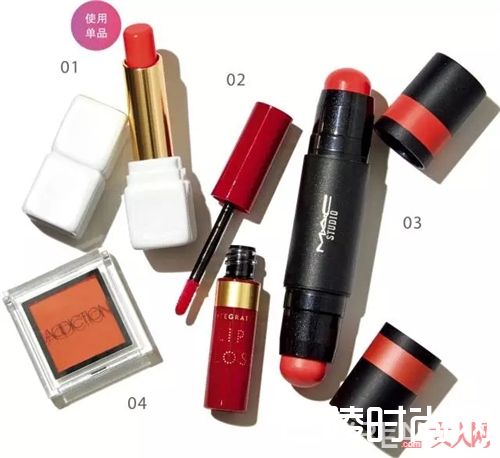 复古感的橘色眼妆_巧用彩妆新色 颜值与时尚感up up up!