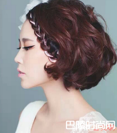 韩式短发新娘发型如何打造_短发新娘发型如何弄? 绝对让你倾国倾城