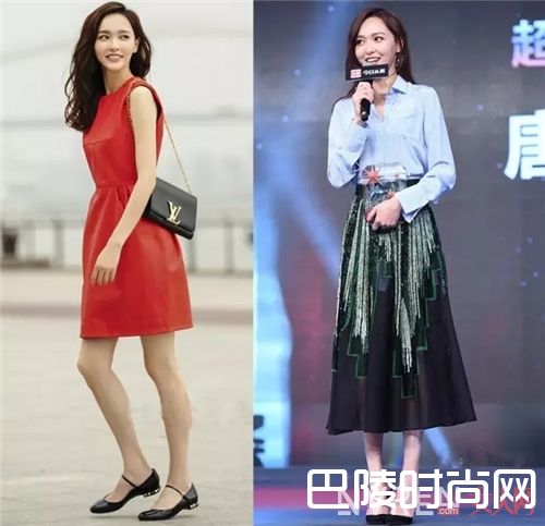 明星秀场上的玛丽珍_小白鞋、细高跟都out了？现在火的是这双玛丽珍鞋！