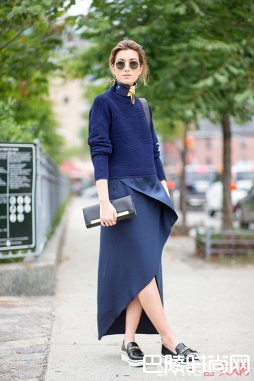 荷叶裙怎么搭配有清新美感_有了这四款气质裙装 承包2017早春最美搭配！