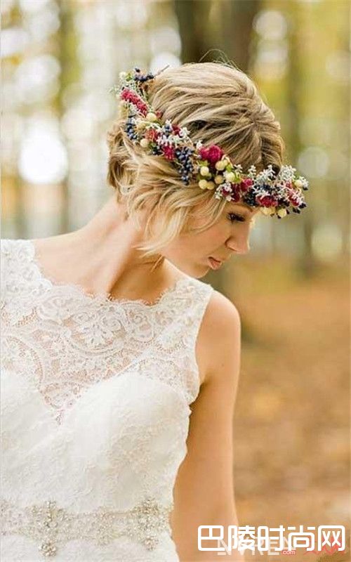 哪种短发新娘发型清爽美腻_短发新娘发型如何弄? 绝对让你倾国倾城