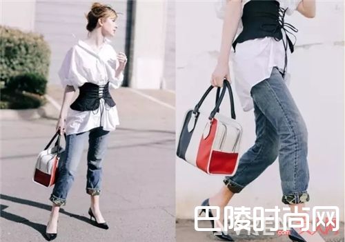 衬衫+腰封的穿法_衬衫的花式穿搭法 就是要不正经的穿衣!