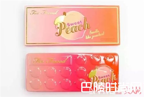 Too Faced Sweet Peach眼影推荐_春日必备|这8盘网红眼影 闭着眼睛画都好看