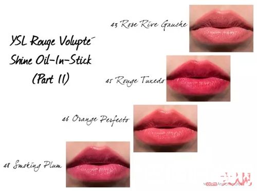 YSL唇膏推荐_森绘梨佳告诉你 那些闭着眼买都不会错的唇膏!