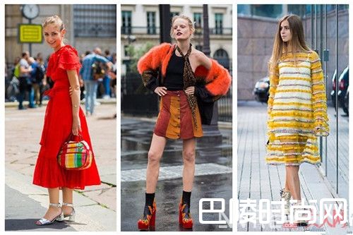 什么颜色搭配是全场焦点_揭晓:纽约时装周场外时髦潮人的穿搭技巧