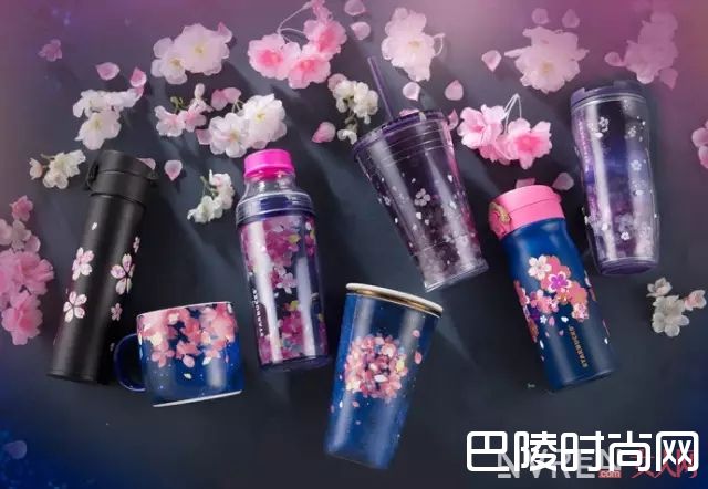 星巴克樱花限定_这些樱花季才能买到的超美限定！再不剁手就晚了！