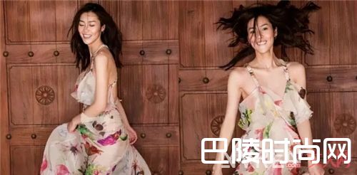 明星们都穿上了印花裙_春风十里 不如将一缕繁花穿在身的你！