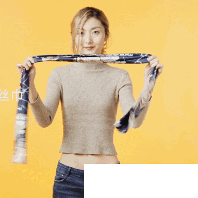 腰带装饰系法_一条丝巾九种玩法 最时髦的捆绑play