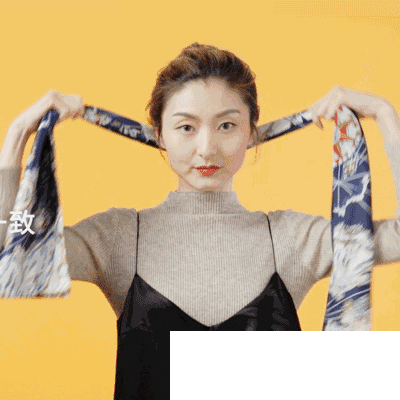 绕头结系法_一条丝巾九种玩法 最时髦的捆绑play