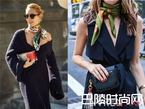 普通结系法_一条丝巾九种玩法 最时髦的捆绑play