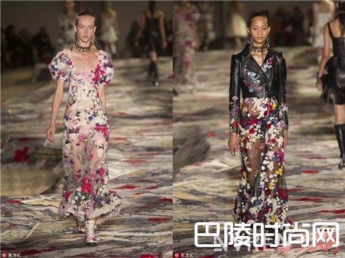 秀场引领的穿衣趋势_春风十里 不如将一缕繁花穿在身的你！