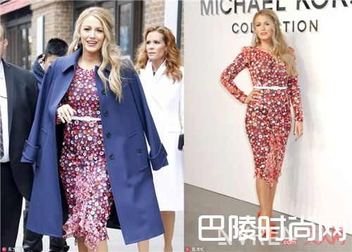 明星们都穿上了印花裙_春风十里 不如将一缕繁花穿在身的你！