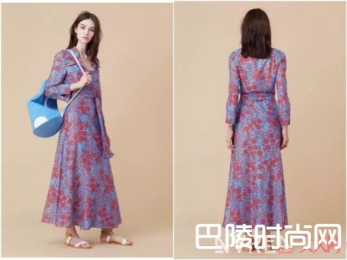 低调印花图案_DVF17春夏新品 做个春天里低调的性感派