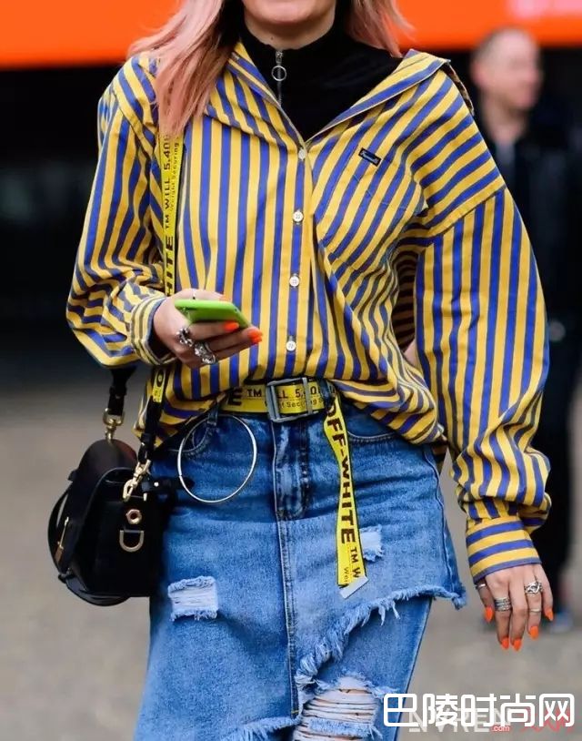 Off-white黄腰带_不用找了，2017春夏流行元素全在这里