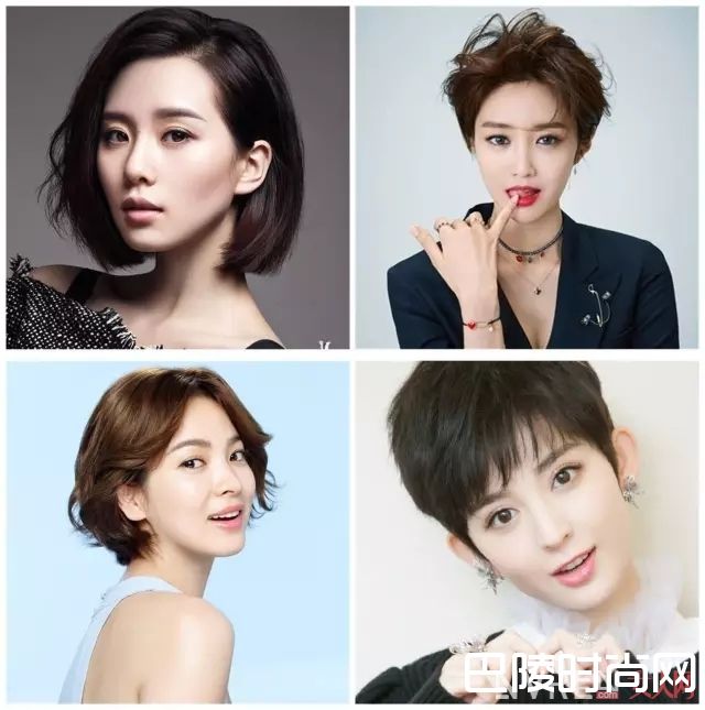 鹅蛋脸适合的刘海_方脸圆脸大饼脸，剪对刘海秒变巴掌脸！