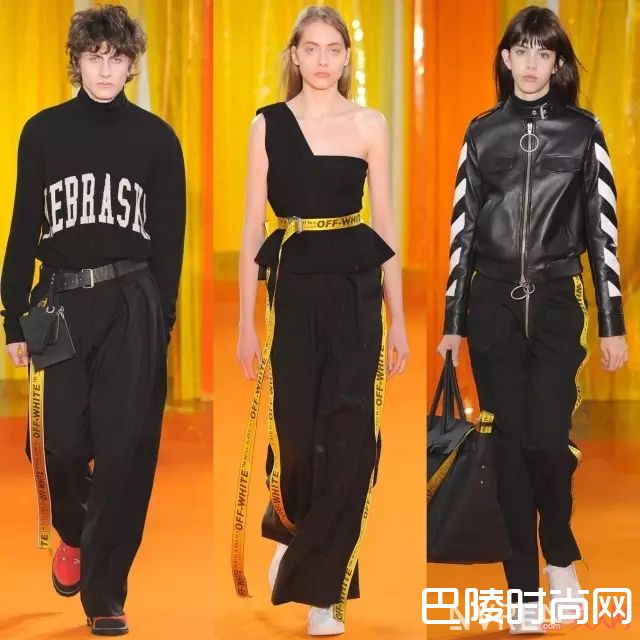 Off-white黄腰带_不用找了，2017春夏流行元素全在这里