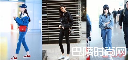 Oversized牛仔外套_今年春天 这4款单品一定要大了才好看!