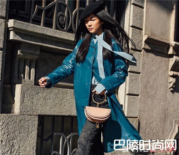 月牙形的Nile Nano_Chloe2017春夏最新美包 复古圆环猛戳少女心