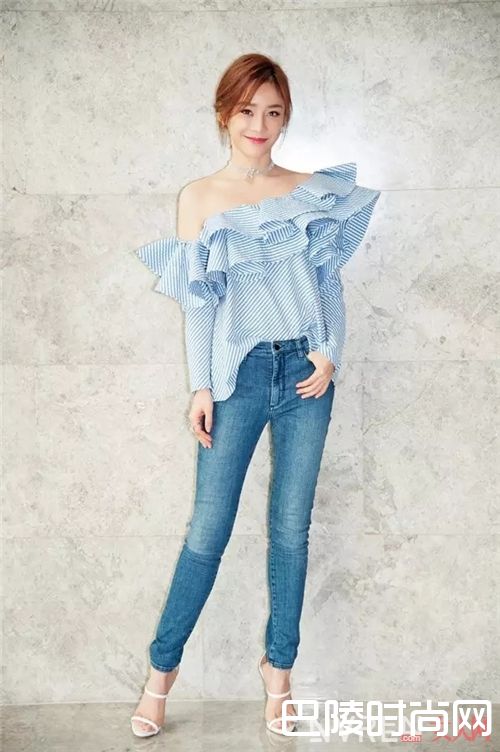 荷叶边蝴蝶结衬衫搭配_今年这些衬衫单品的新搭配 你get了吗？