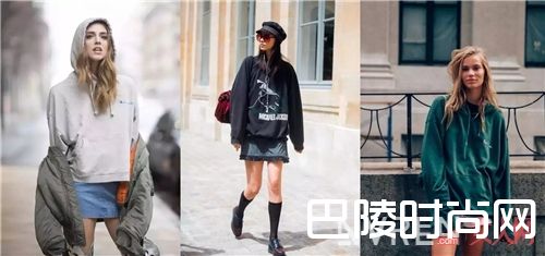 Oversized卫衣_今年春天 这4款单品一定要大了才好看!