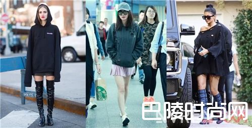 Oversized卫衣_今年春天 这4款单品一定要大了才好看!