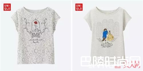 优衣库_当童话来到现实 盘点《美女与野兽》系列产品