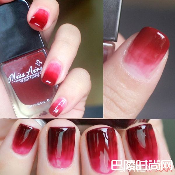 渐变色美甲_十大春季流行美甲，快来为你的指甲换新装！